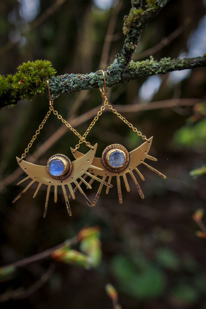 Boucles d'Oreilles Cosmos Mystique
