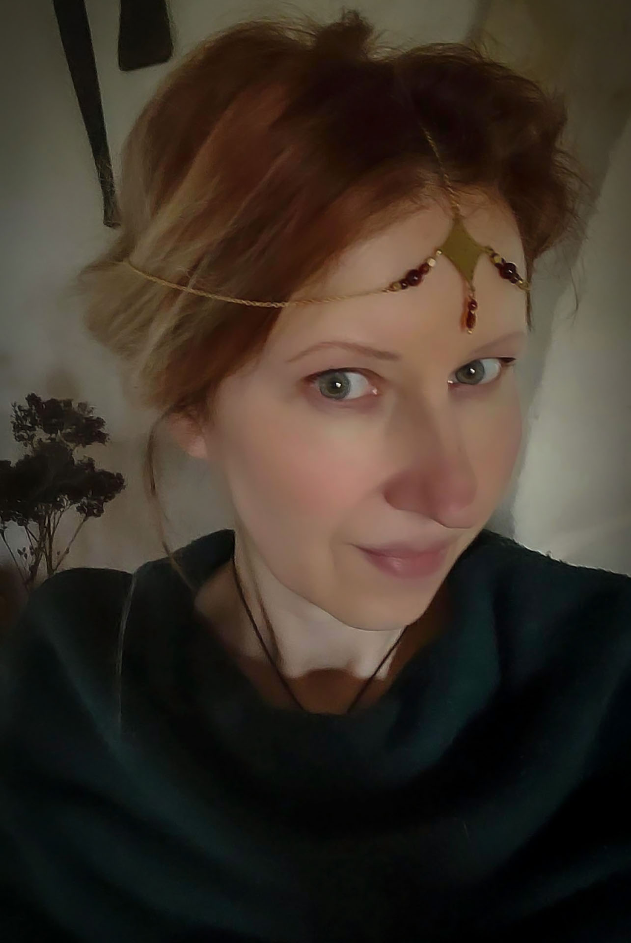 bijou de tête elfique