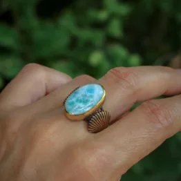 bague en larimar