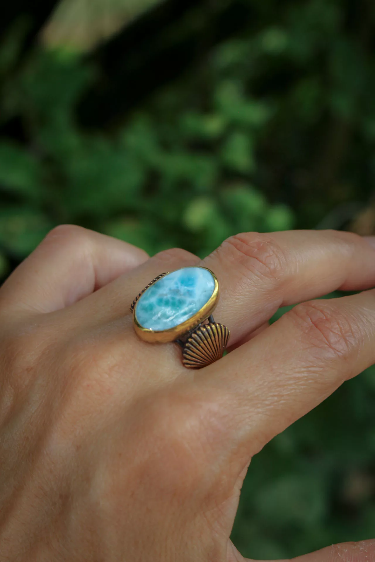 bague en larimar