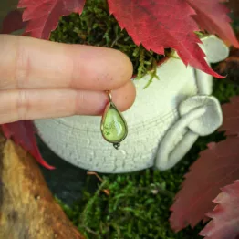 pendentif artisanal ambre naturel