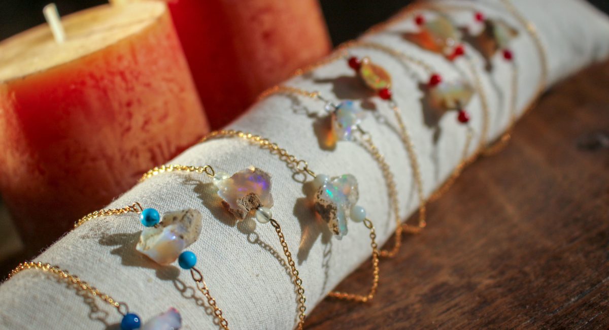 bracelet en opale welo
